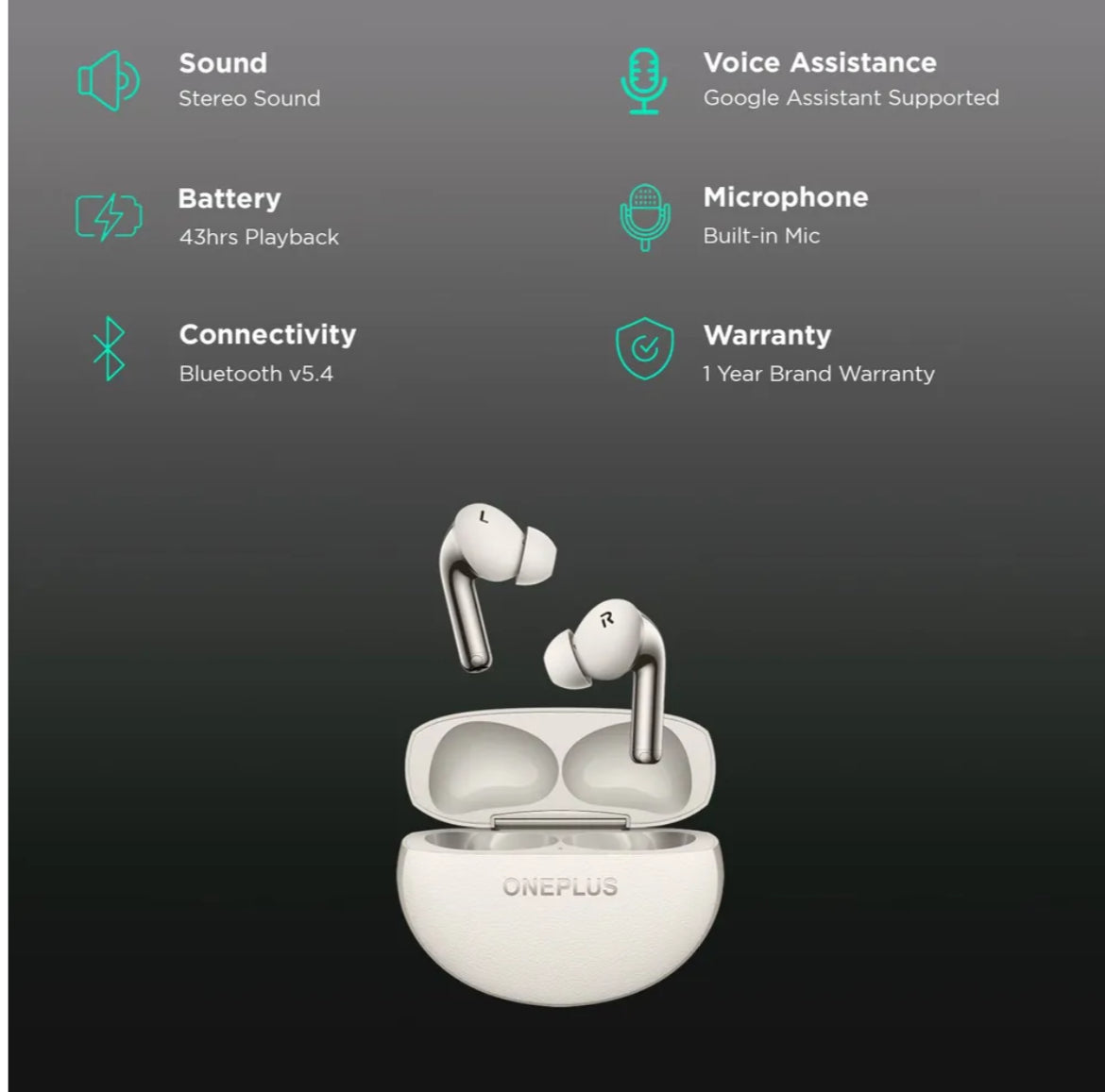 OnePlus Buds Pro 3 TWS Earbuds with Adaptive Noise Cancellation