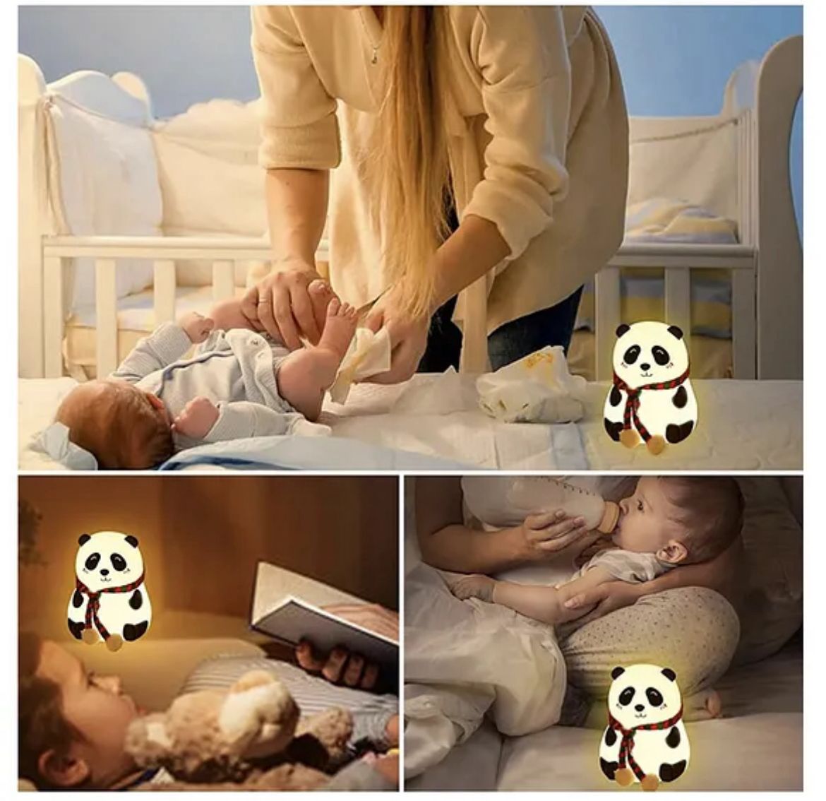 Panda Silicone Night Light